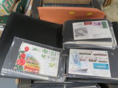 A collection of first day covers and books etc., the stamps include Papua New Guinea, Australia, Asc