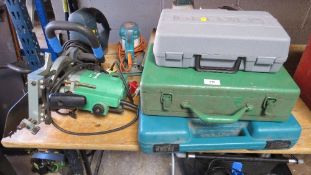 A selection of power tools