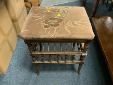 An Edwardian stool