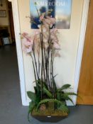 A large artificial plant