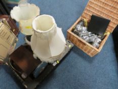 A quantity of assorted flatware etc together with a tray of assorted collectables to include a