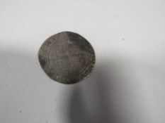 An Elizabeth I hammered silver shilling coin