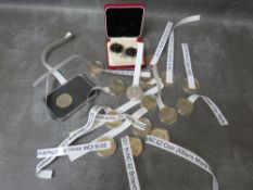 A collection of commemorative two pound coins, 1986 onwards, including 2009 technology, 2016 death