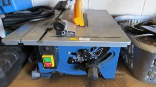 A Workzone 210mm table saw