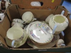 A vintage folly tea set