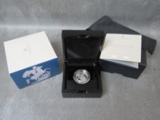 Charles III 2025 silver proof sovereign, in case of issue with COA