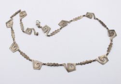 Design-Kette, 925er Silber, 16,8gr., ca. L-42cm