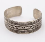 Armspange, Silber, 28,5gr., B-2cm