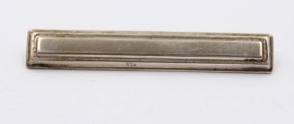 835er Silber-Stabbrosche, um 1920, 5gr., L-ca. 6,8cm