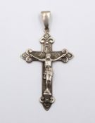 925er Silber-Kreuzanhänger, 6,7gr., L-6cm