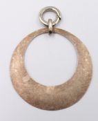 gr. Anhänger, 925er Silber, Ring nur versilbert. ca. L-8cm