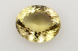 Citrin, facett., ca. 127ct