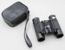 SUNLUX 8x21 FT Fernglas, in Ledertasche, Optik klar