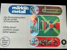 Märklin Metall Grundkasten B 1052 in OVP, vollständigkeit nicht überprüft