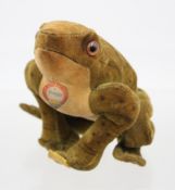Steiff Froggy, kompl., älter, ca. H-10,5cm