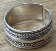 offener Silberring-925-, 4,92 gr