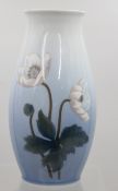 Vase, Bing & Gröndahl, florales Dekor, ca. H-21cm