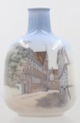 Vase, Royal Copenhagen, Strassenansicht, ca. H-14,5cm