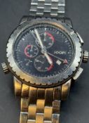 Joop He - Uhr " Metro Alarm Chrono " Tm449 - 1, Quarz, gut erhalten mit Tragespuren, Werk nicht gep