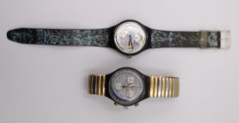 2 diverse Swatch Uhren ,