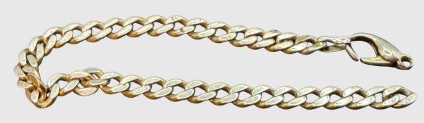 Silber-925- Armkette, Schliesse fehlt Ring, L-22 cm, 12,87 gr.