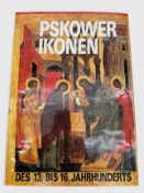 Grossbildband "Pskower Ikonen" des 13-16 Jhd., Aurora Kunstverlag, Leningrad 1990, sehr guter Zusta