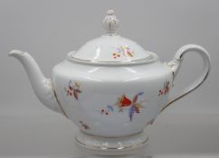 Teekanne, Rosenthal, Empire, Arte-Déco Dekor, ca. H-17,5cm