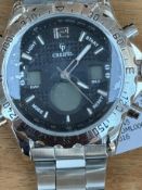Multifunktions-Chronograph „Cheifel” mit Wecker und Stoppuhr, neu