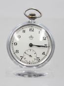 mechanische Taschenuhr, Gebrüder Thiel Ruhla, Werk läuft, D-5cm