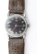 vintage mechanische Armbanduhr,Thiel, Handaufzug, Werk läuft ca. D-3,2cm, Tragespuren