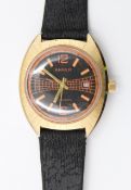 vintage mechanische Armbanduhr, Anker Antimagnetic, Handaufzug, Werk läuft, ca. D-3,5cm, Tragespure