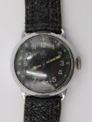 vintage Armbanduhr, Thiel, Handaufzug, Werk läuft, D-3cm, Alters-u. Tragespuren