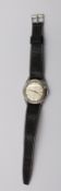 Vintage-Herrenarmbanduhr, ZenTra Automatic, Werk läuft, Tragespuren, ca. D-35cm