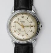 sowjetische Vintage-Armbanduhr, Rodina, Handaufzug, Werk läuft, D-3,5cm, Tragespuren