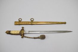 Imperial German Naval Dagger and Scabbard