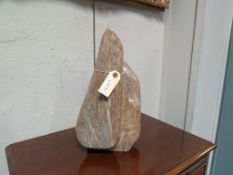 G. Krueger Abstract Stone Sculpture.