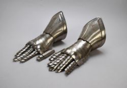 Pair of Medieval Style Armor Gauntlets