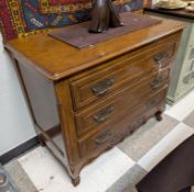 John Hall Designs Provincial Style 3-Drawer Chest.