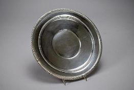 Fisher Sterling Silver Circular Tray.