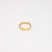 14K Yellow Gold Band.