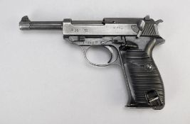 1943 Mauser P38 Semiautomatic Pistol.