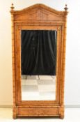 R. J. Horner Style Faux Bamboo Maple Wardrobe.