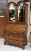 19th C. Walnut Drop Front Secretaire.