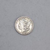 1893-CC Morgan Silver Dollar.