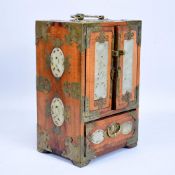 Oriental Table Top Jewelry Box.