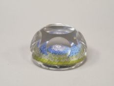 Baccarat 1977 Millefiori Paperweight.