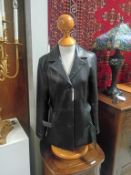 Juliet Michelle Black Leather Women's Jacket.
