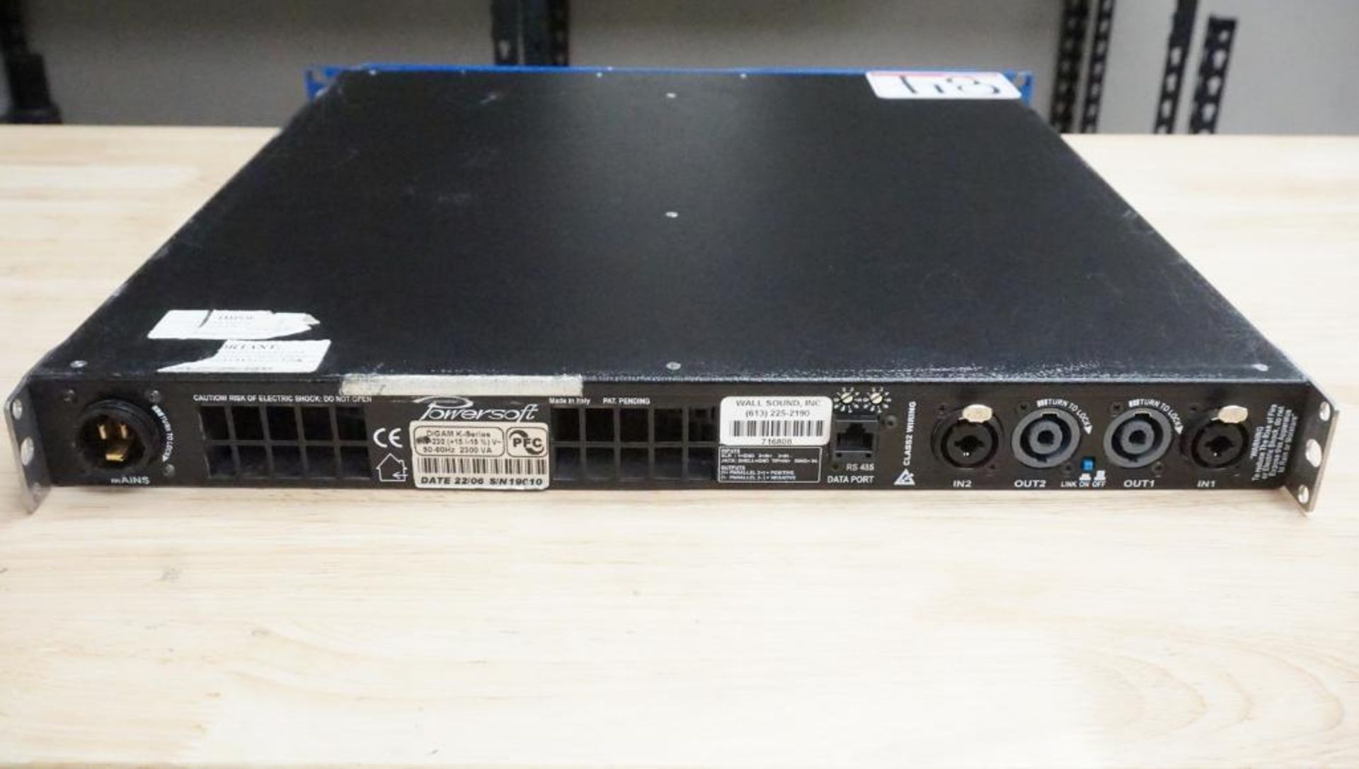 POWERSOFT DIGAM K8 AMPLIFIER