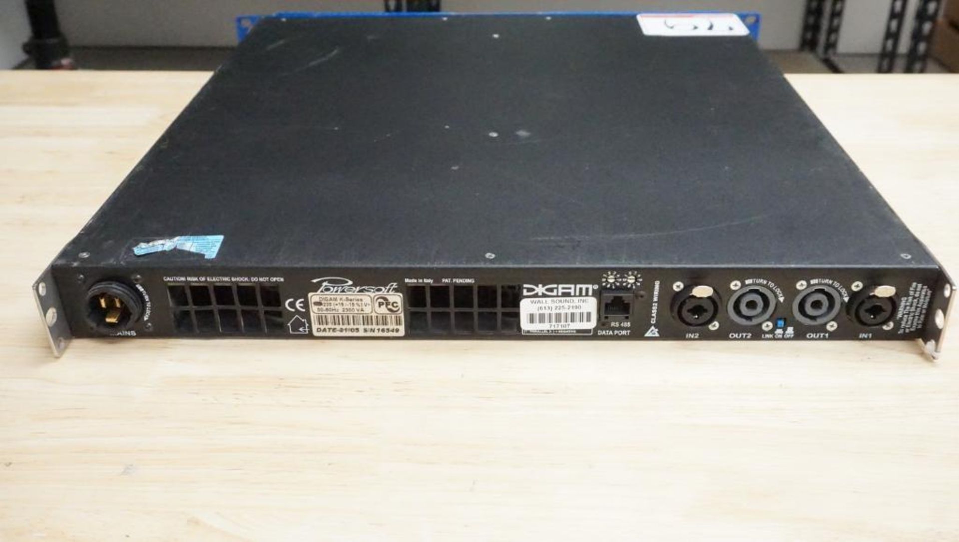 POWERSOFT DIGAM K8 AMPLIFIER