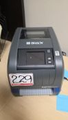 BRADY I3300 LABEL PRINTER C/W SUPPLIES